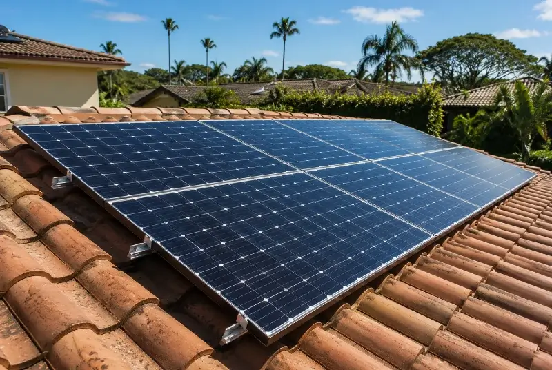 Installation de panneaux solaires à Pardies